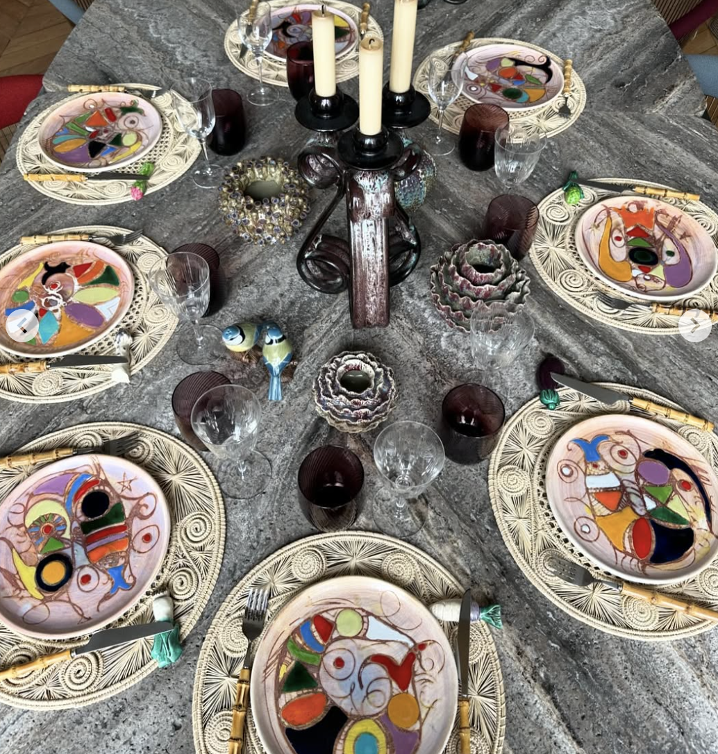 Assiettes à dessert Treinen (9pcs)