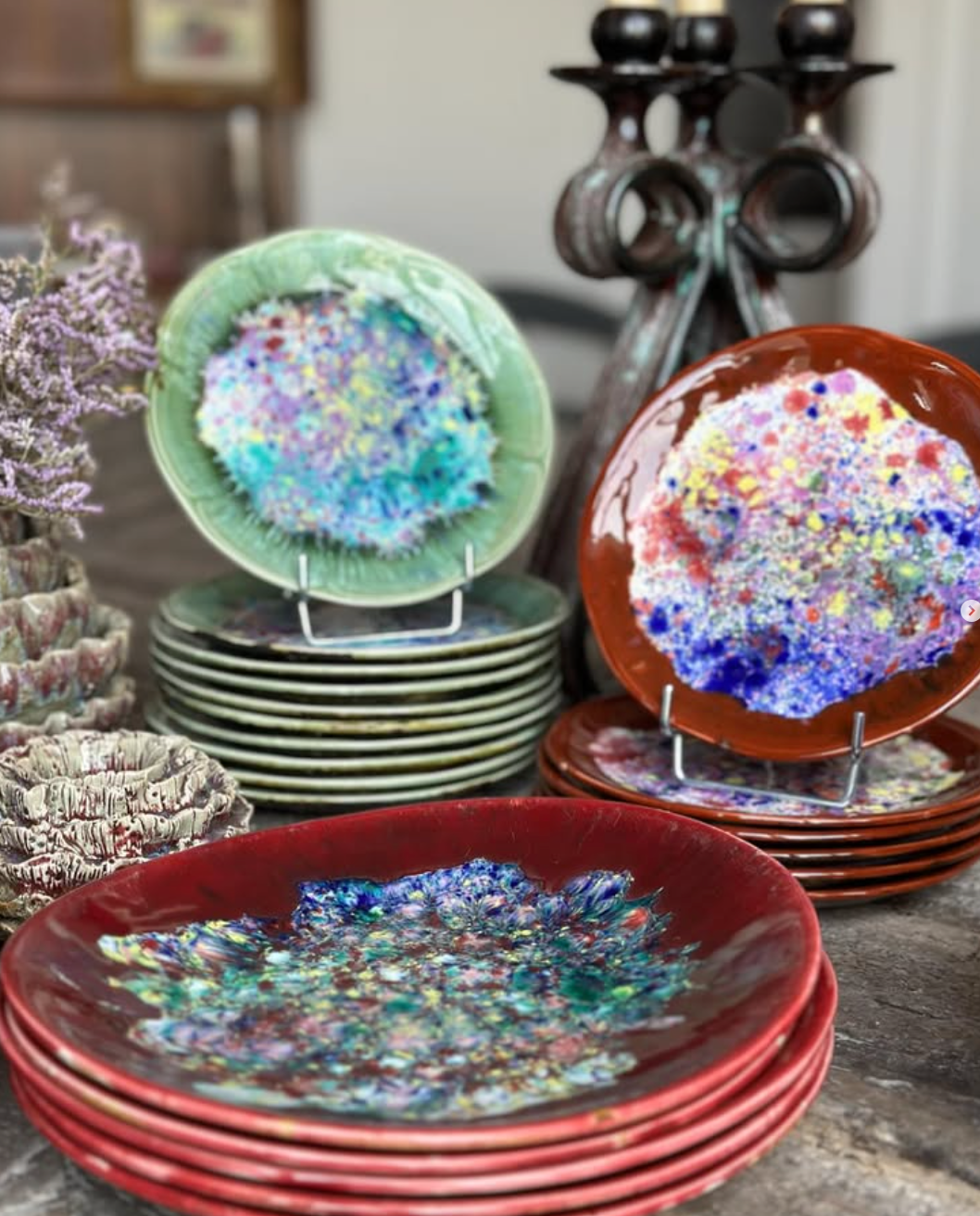 Assiettes Gaston Gaubier (5pcs)