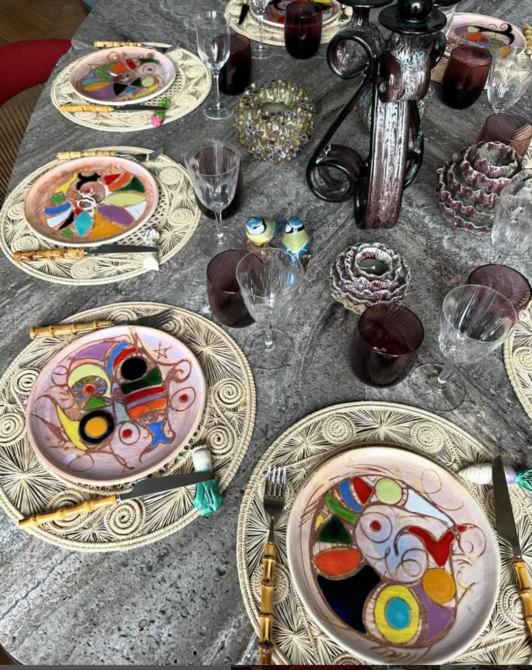 Porte-couteaux légumes (9pcs)