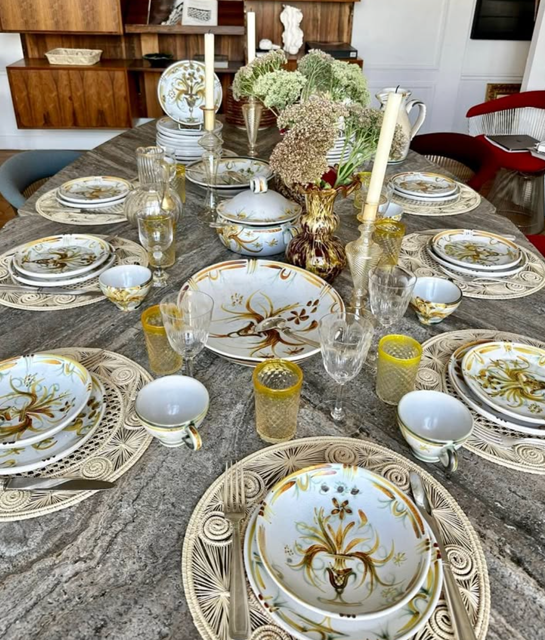 Service en grès Keraluc (43pcs)