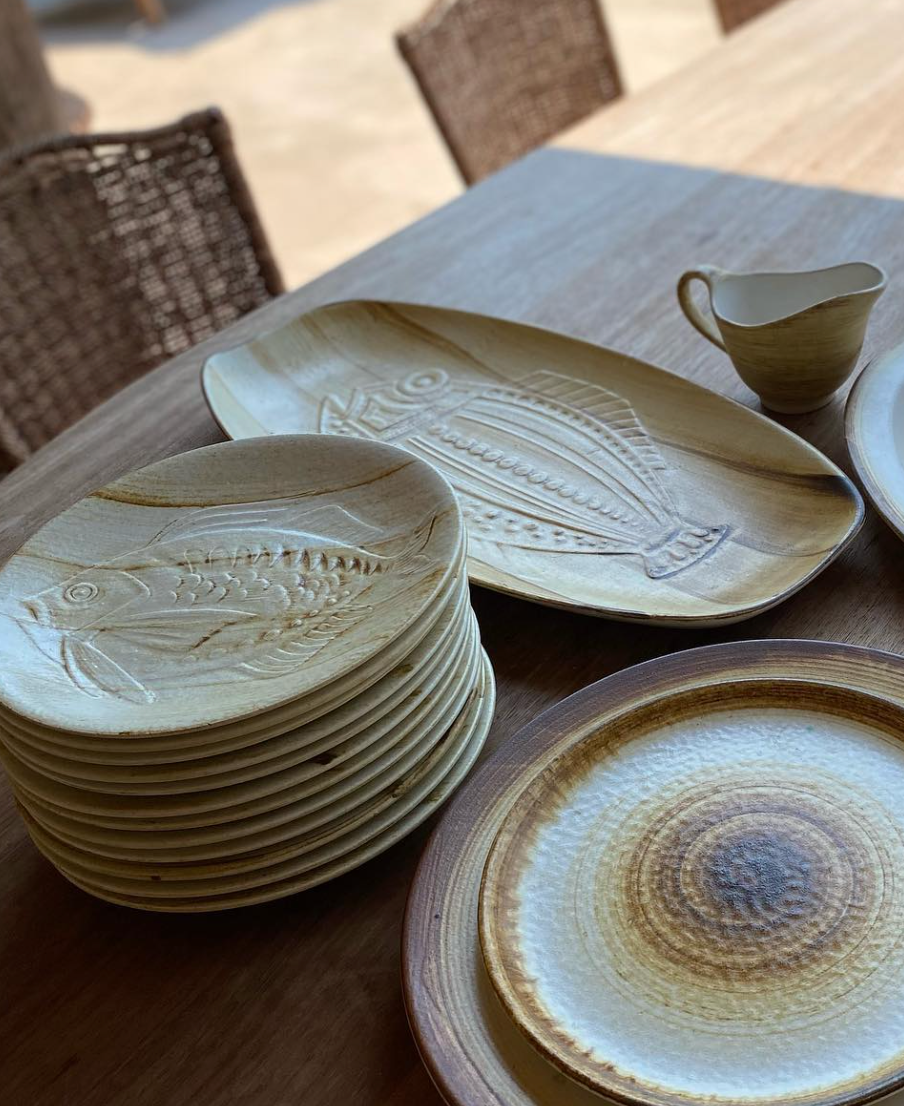 Service poisson Longchamp (11pcs)