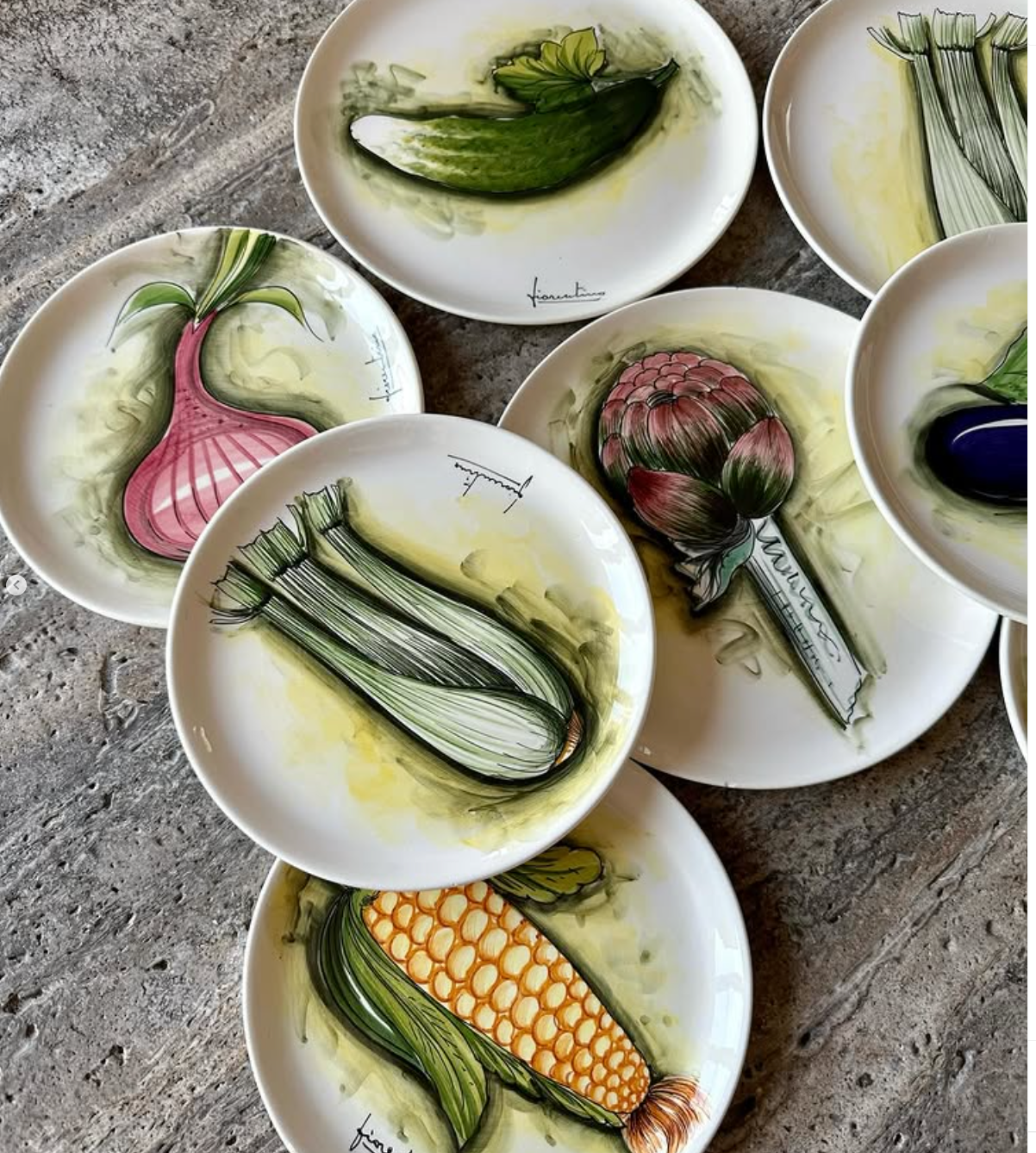 Assiettes Fiorentino (8 PCS)