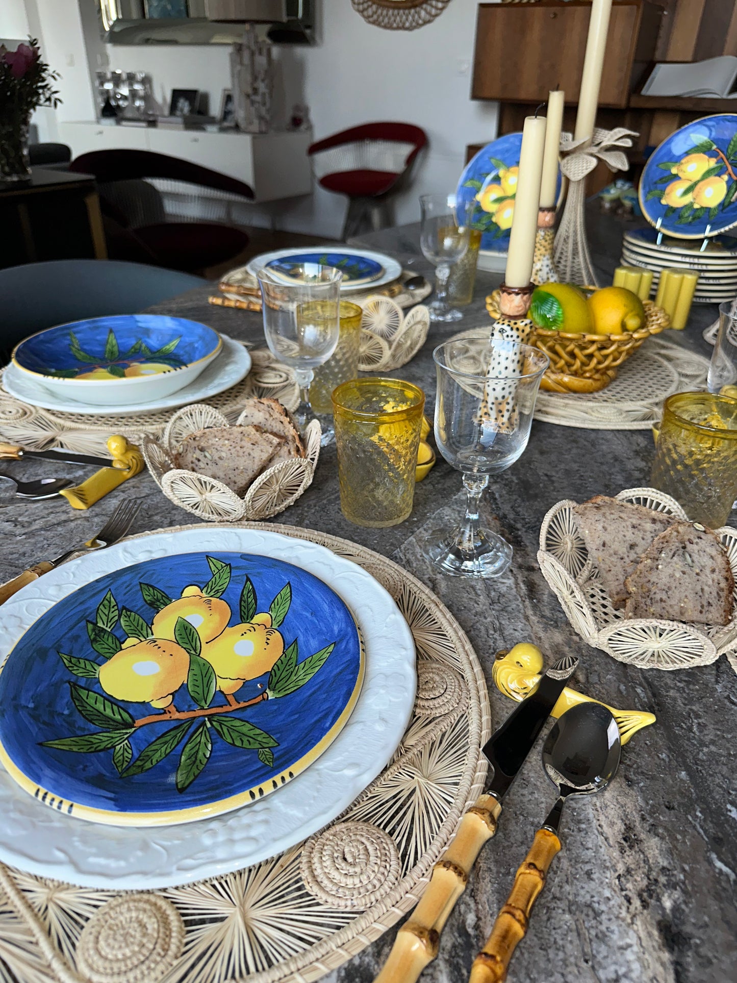 Assiettes lemon (24pcs)