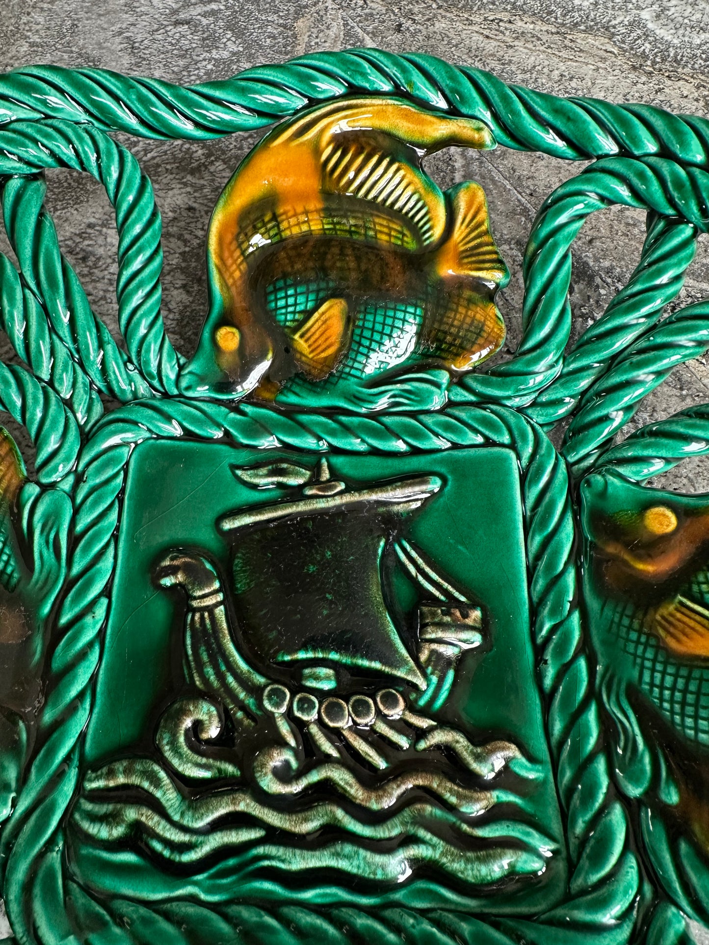 Grand plat Vallauris