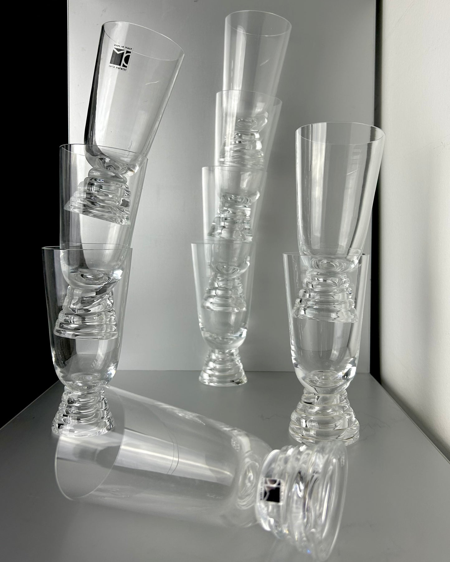 Flûtes à champagne Carlo Moretti (12pcs)