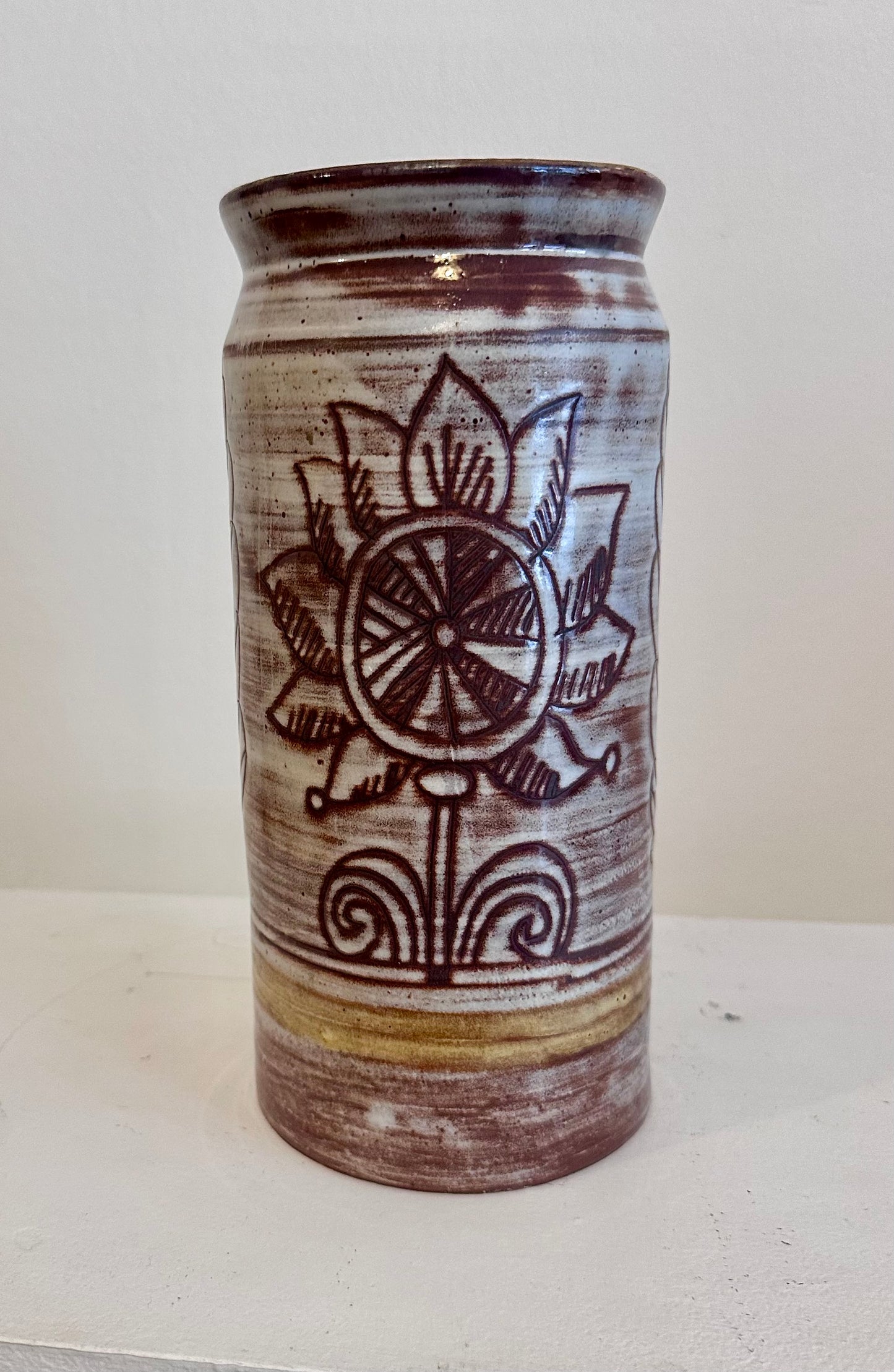 vase zoomorphe signé Michel  Barbier