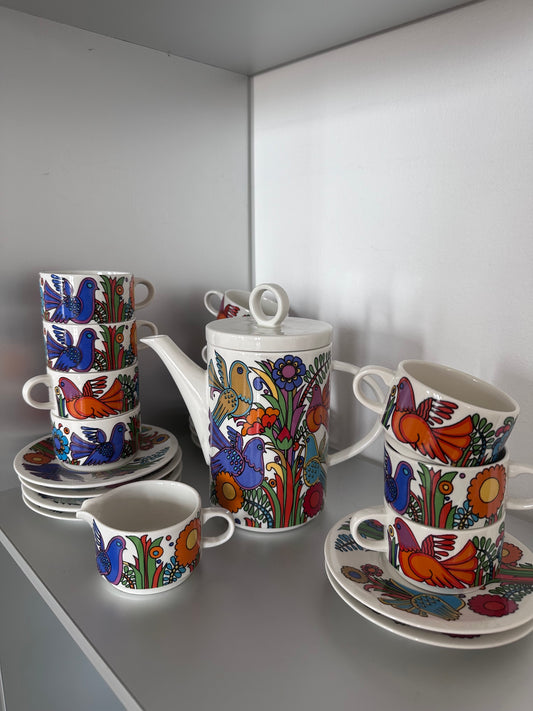 service a café Villeroy et Boch modèle Acapulco