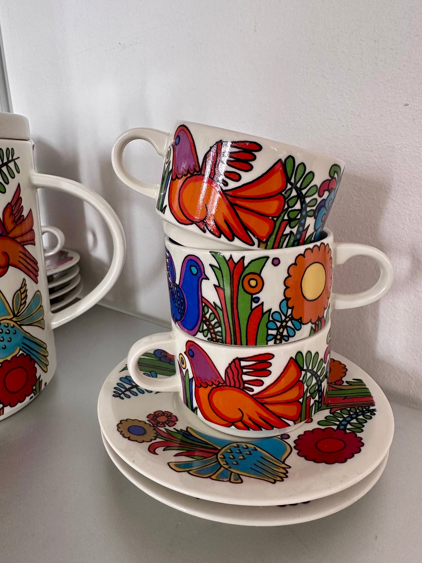service a café Villeroy et Boch modèle Acapulco