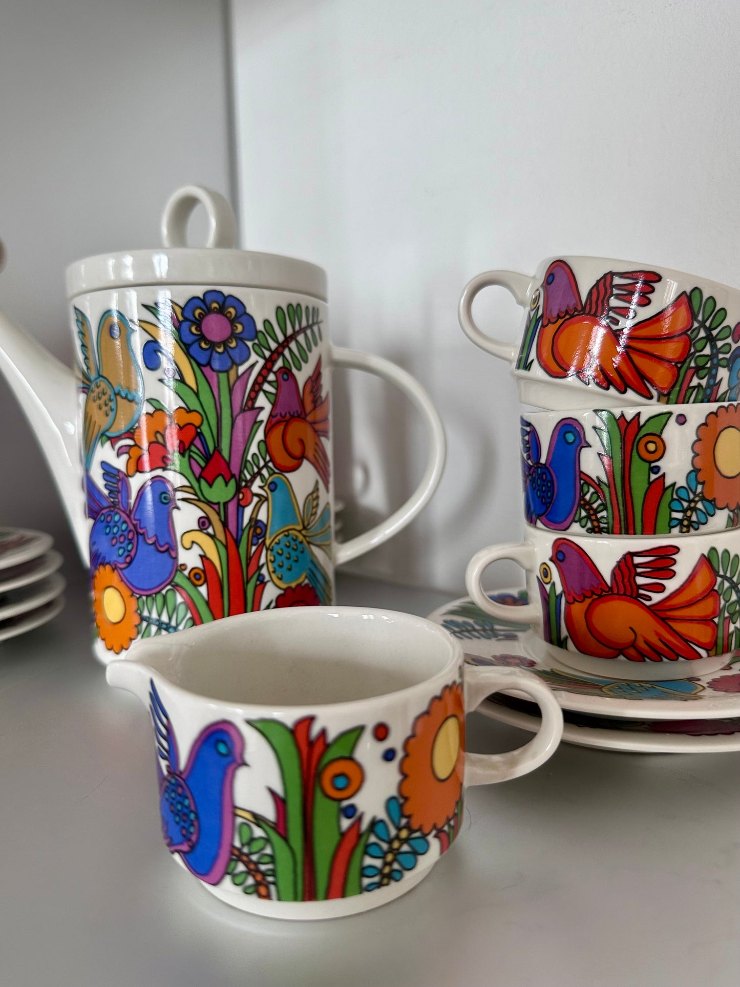 service a café Villeroy et Boch modèle Acapulco