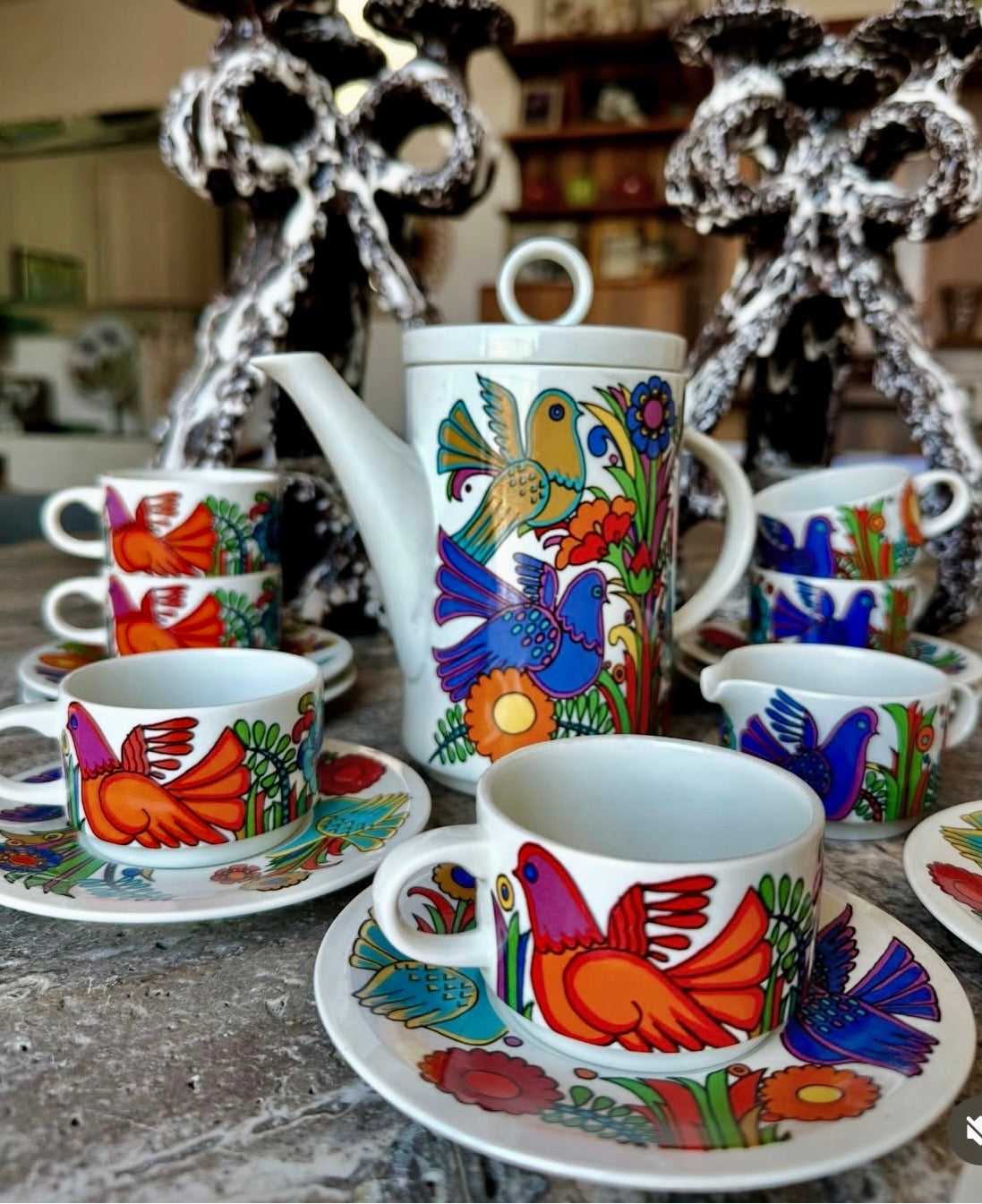 service a café Villeroy et Boch modèle Acapulco
