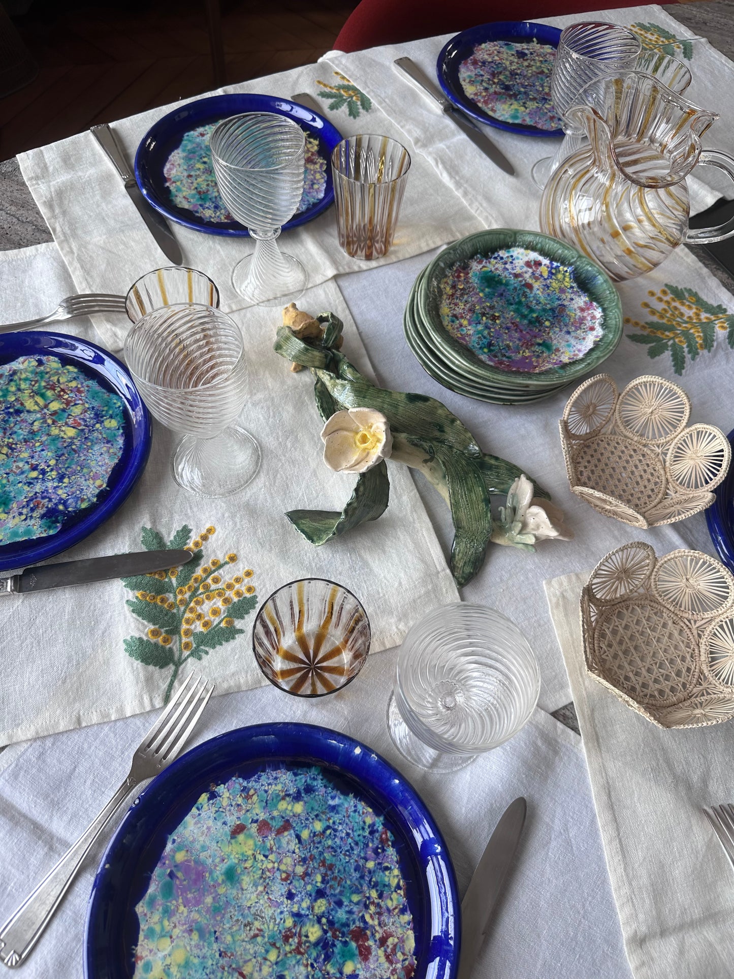 Assiettes plates