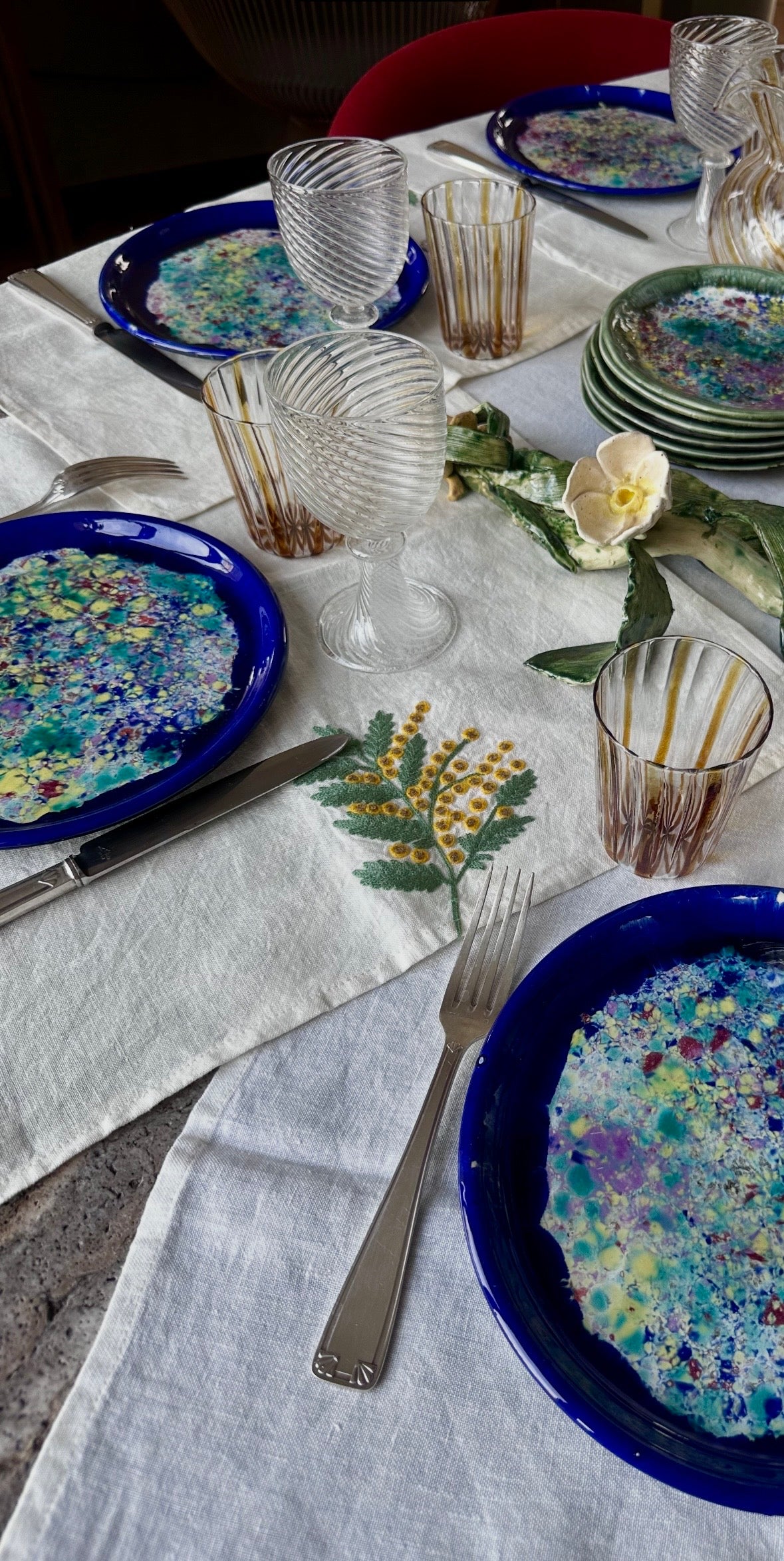 Assiettes plates
