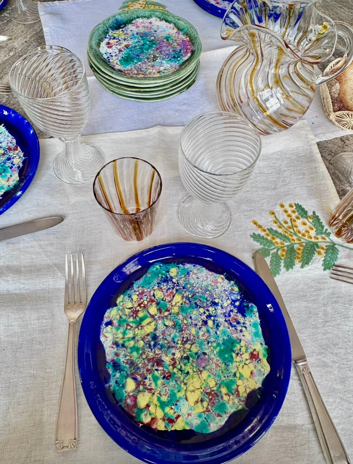 Assiettes plates